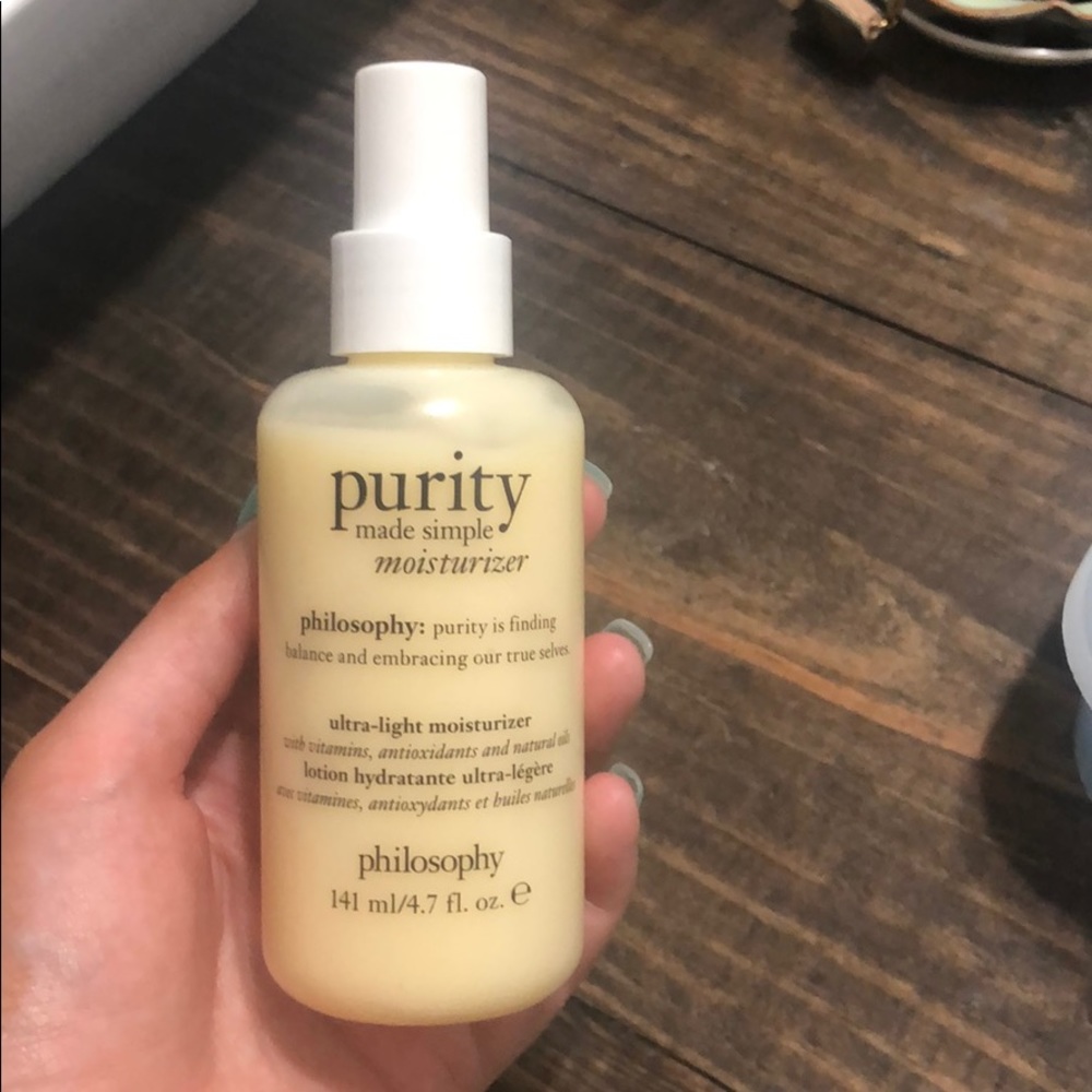 Philosophy moisturizer